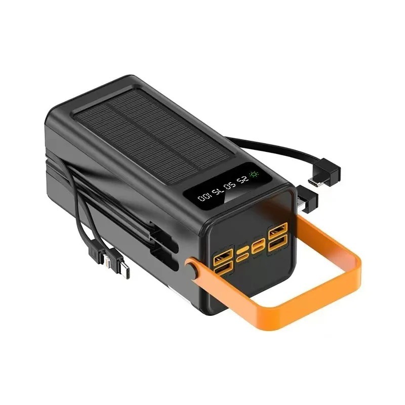 80000mAh Solar Power Bank 120W - đánh giá và giá Solar Emergency Charger