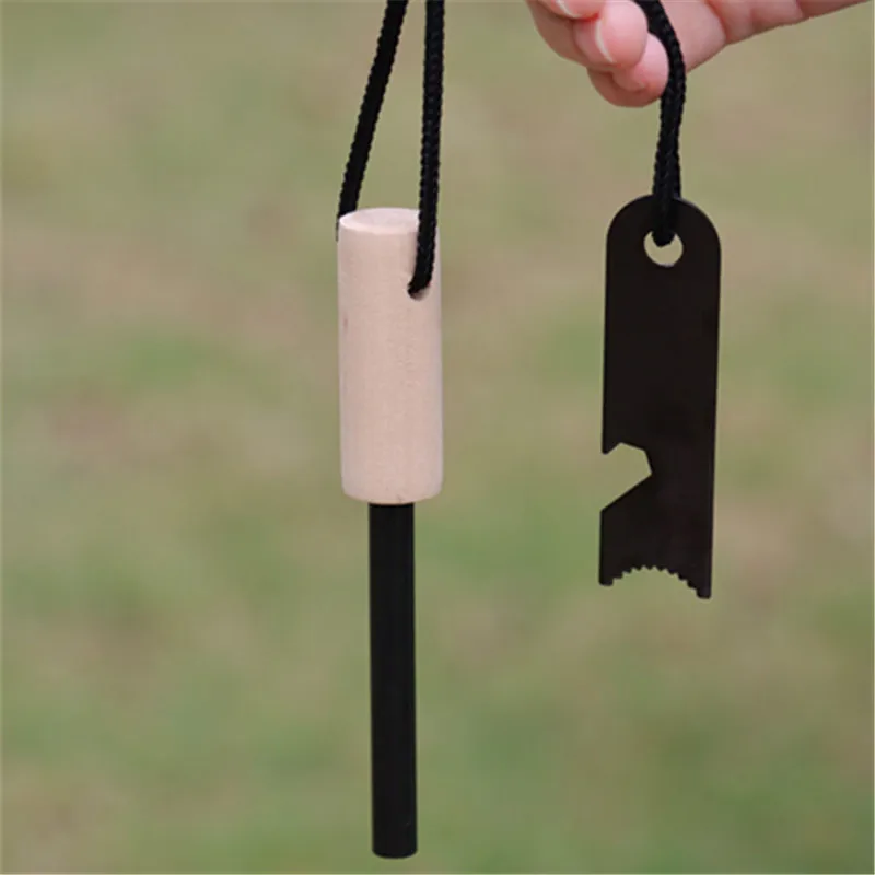 New Portable Outdoor Flint, Eq - đánh giá và giá Magnesium Fire Starter