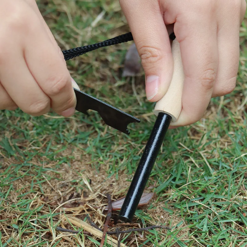 New Portable Outdoor Flint, Eq - đánh giá và giá Magnesium Fire Starter
