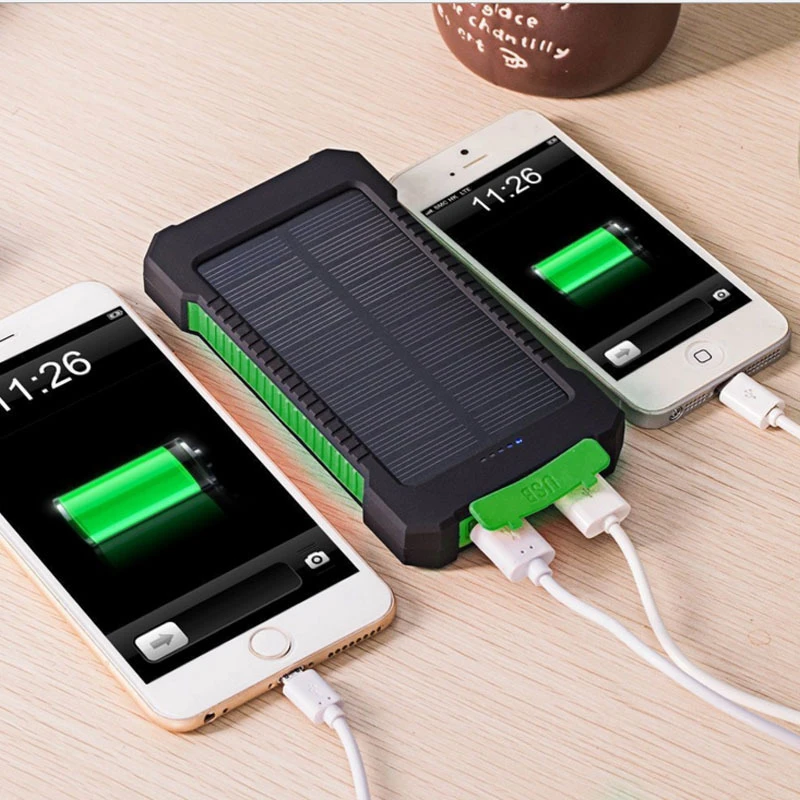 500000mAh Waterproof Outdoor S - đánh giá và giá Solar Emergency Charger